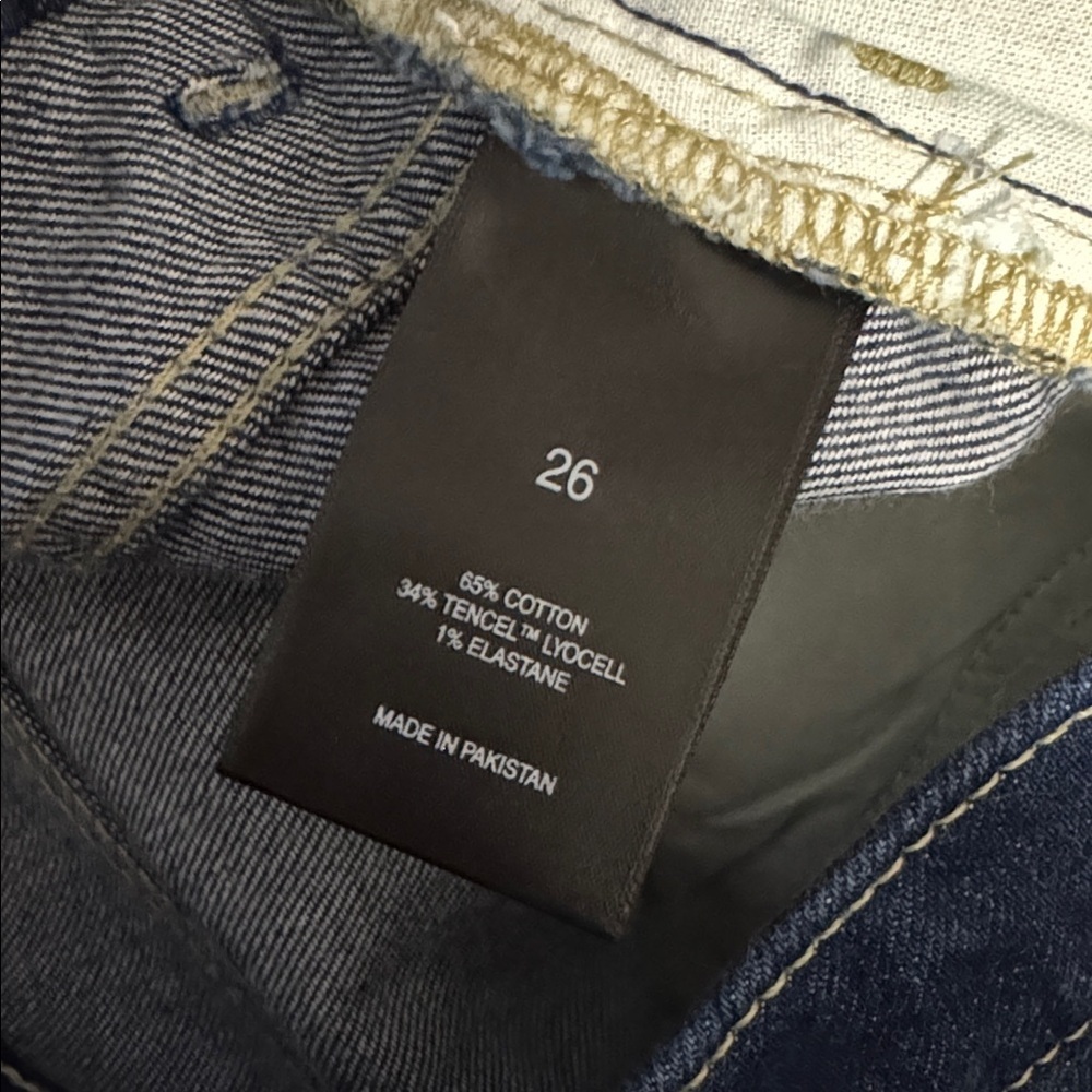 SASSON x JOHNNY WAS Lumiere Wide Leg Jean in True Blue Rinse Size 26 NWT 98 - Picture 10 of 12